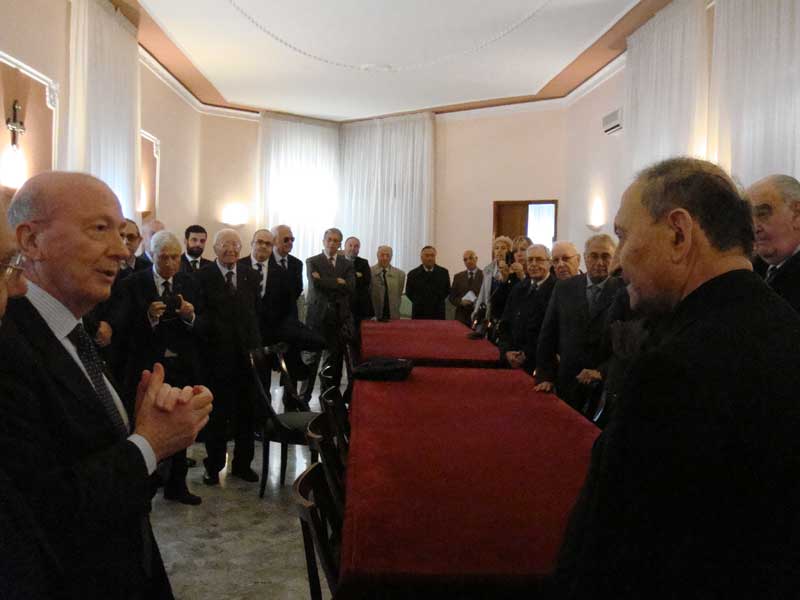 Photogallery Scambio di Auguri per la Santa Pasqua, 4 aprile 2015, con S.E Rev.ma Mons Francesco Cacucci Gran Priore della Luogotenenza