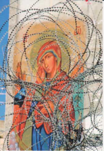 L'Icona della Vergine Maria sul Muro di Betlemme