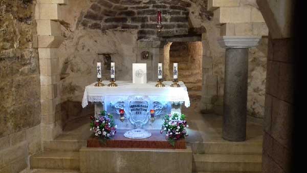 La Grotta dell'Annunciazione a Nazareth